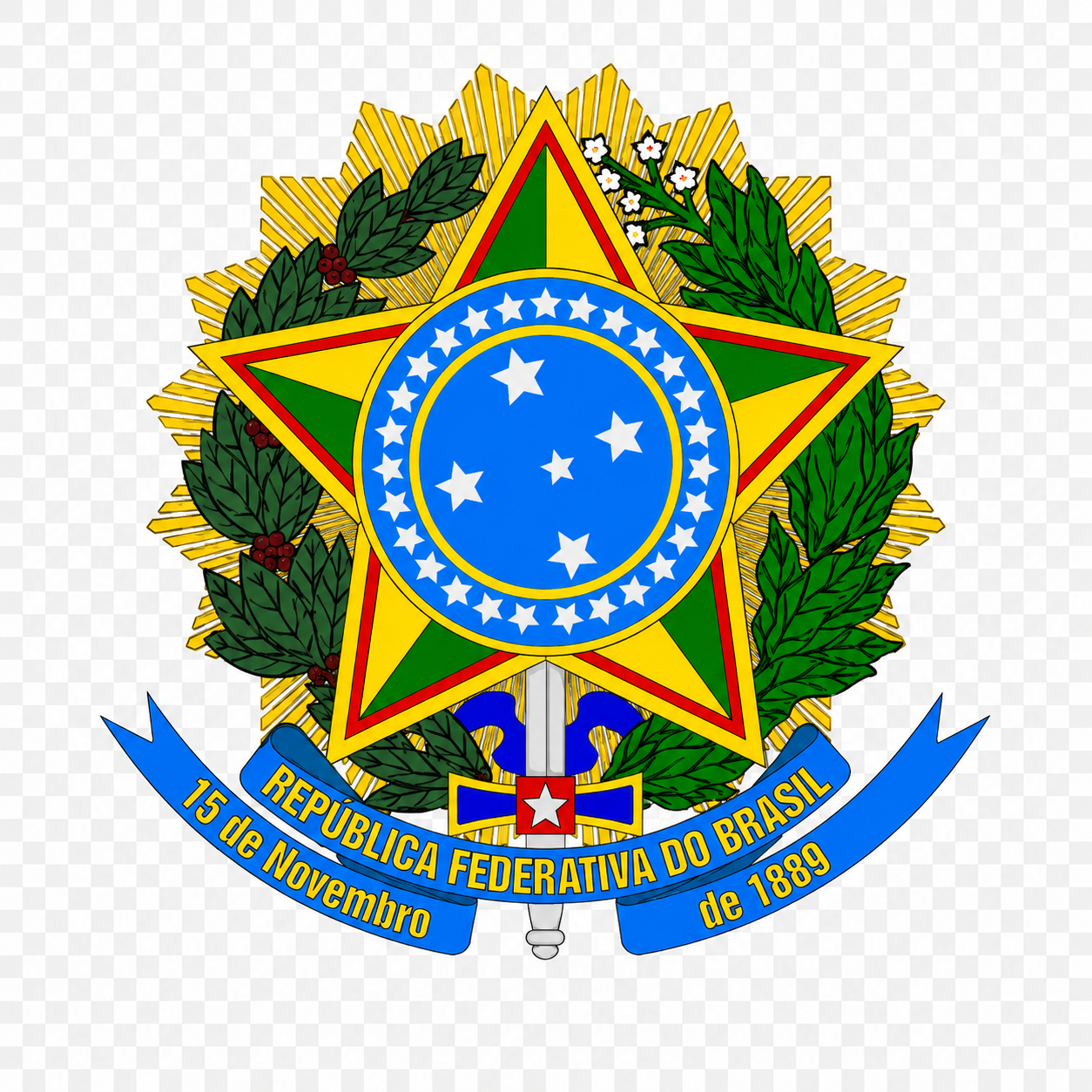 Brasão da República Federativa do Brasil