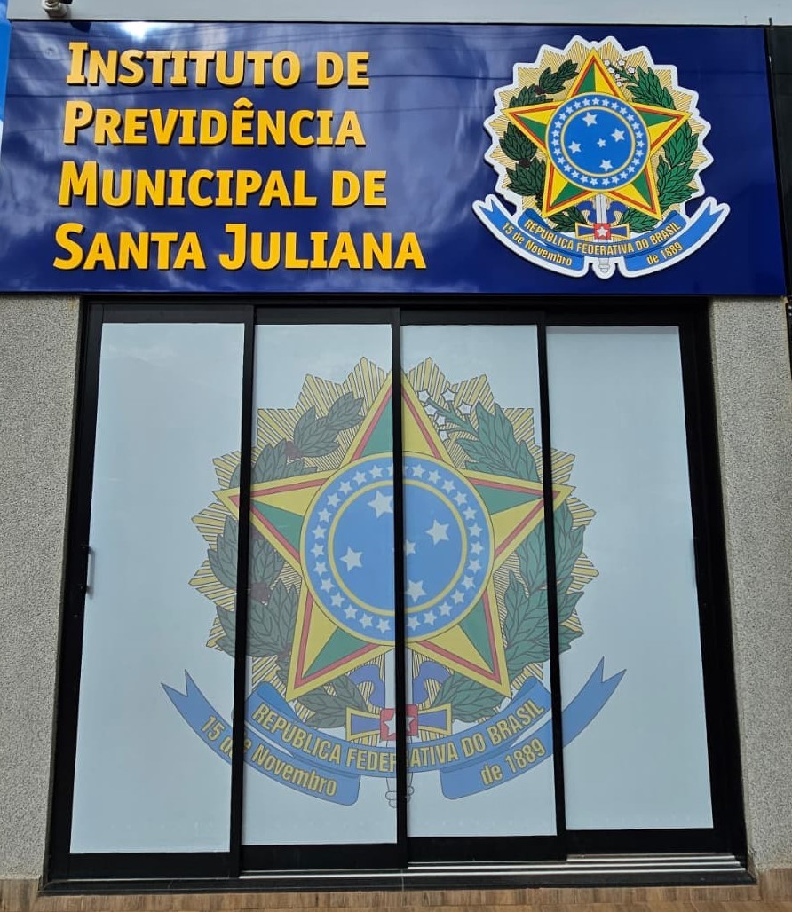 Fachada do Instituto de Previdência Municipal de Santa Juliana